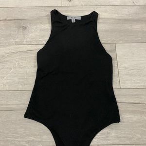 Black bodysuit high neck